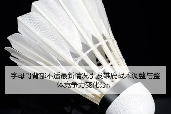 字母哥背部不适最新情况引发雄鹿战术调整与整体竞争力变化分析